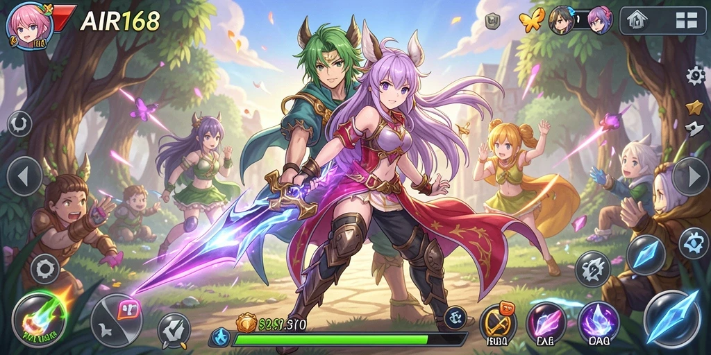 Tangkap momen seru dalam gameplay Anime yang memukau.