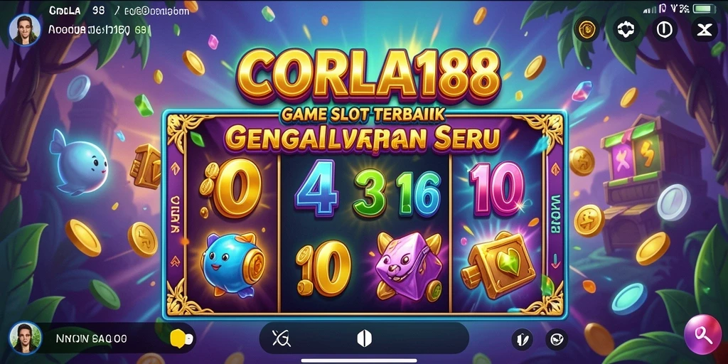 Tampilan gameplay seru dalam permainan Slot CORLA188.