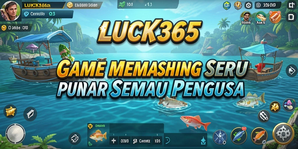Tangkapan ikan raksasa dalam gameplay LUCK365 yang menarik.