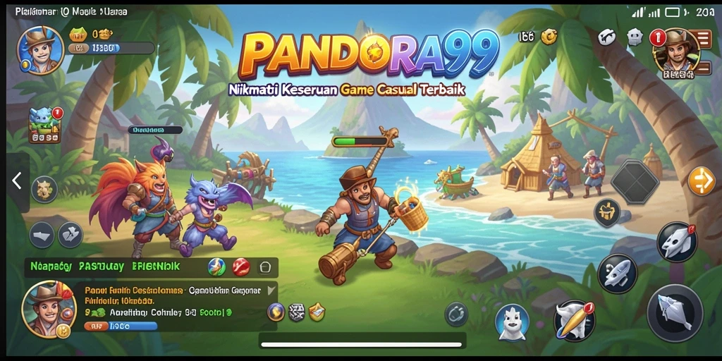 Screenshot gameplay PANDORA99 yang menunjukkan keseruan bermain.