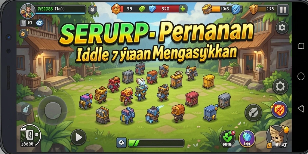 Tampilan gameplay SERURP yang menarik dan mengasyikkan.