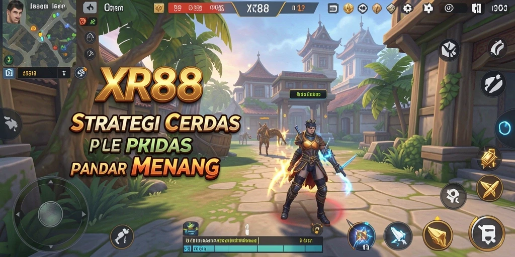 Tampilan utama gameplay XR88 yang menegangkan dan menantang.
